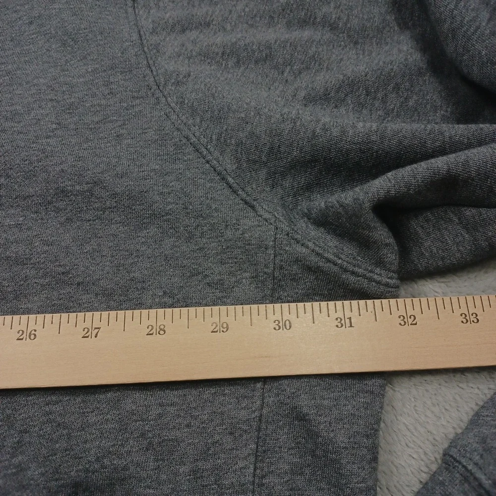 Nike Jacket‎ Mens 4XL Gray Full ZIp Hooded Pockets Casual Logo